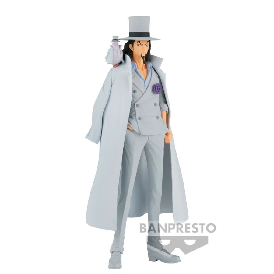 Anime One Piece | One Piece - Dxf - The Grandline Men Wanokuni - Rob Lucci Figure Vol. 23