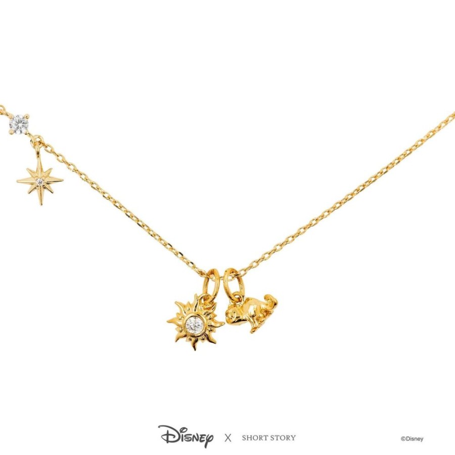 Fashion Disney | Disney - Tangled - Sun & Pascal Necklace (Gold)