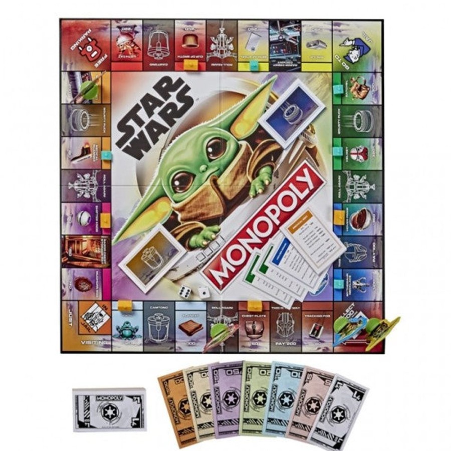 Games & Puzzles Star Wars | Monopoly Star Wars: The Mandalorian 'The Child' Edition Board Game