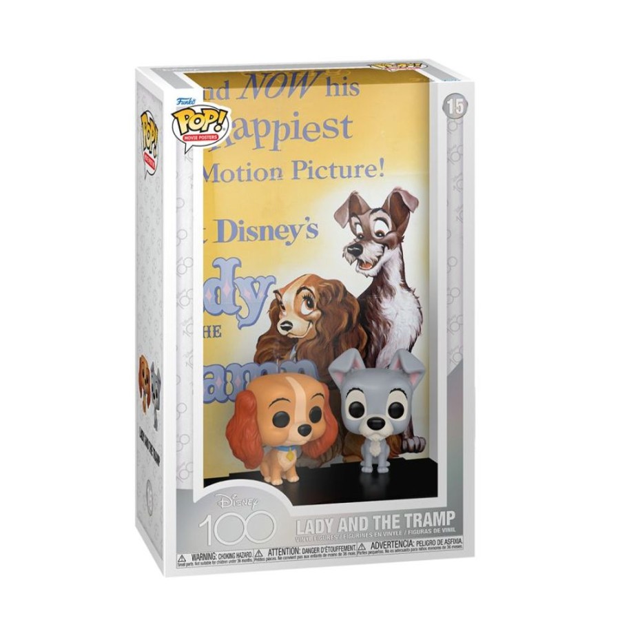 Popculture Funko | Disney: D100 - Lady And The Tramp Pop! Movie Poster