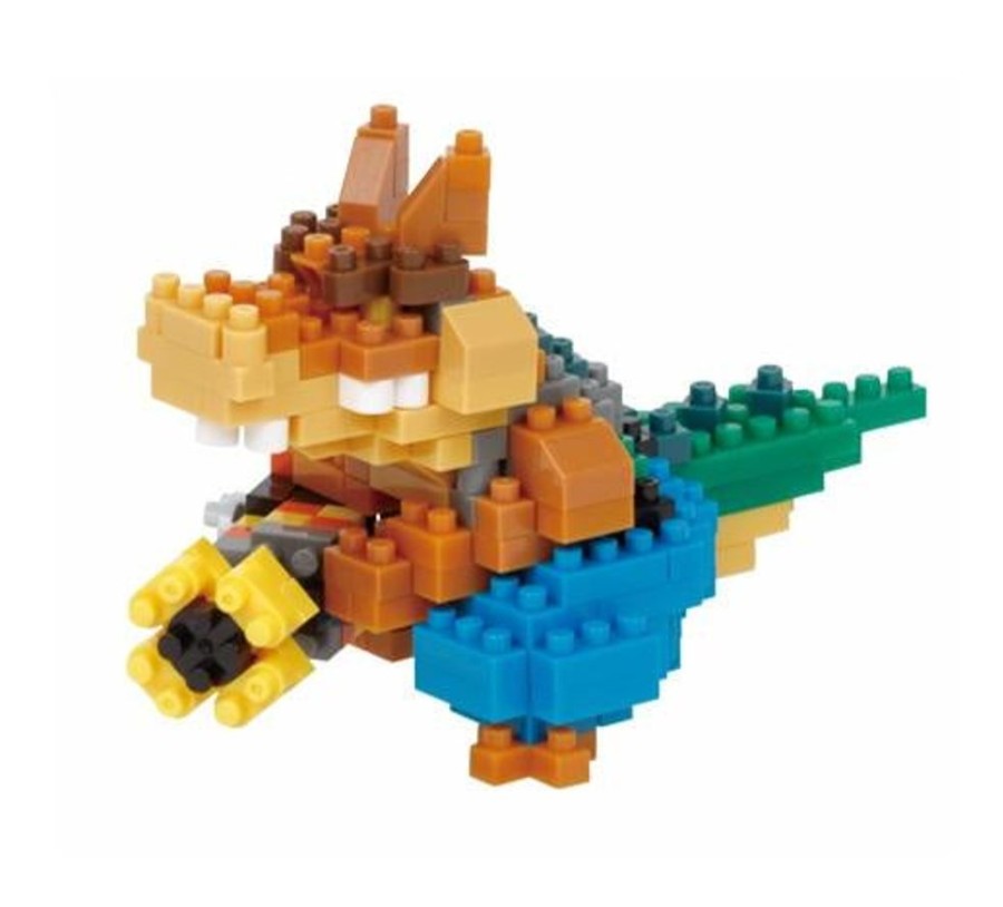 Toys kawada Nanoblocks | Crash Bandicoot - Dingodile Nanoblock