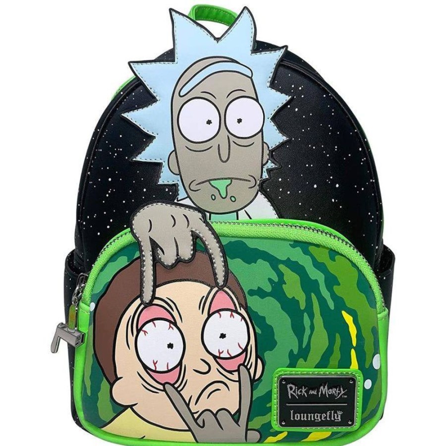 Popculture Loungefly | Rick & Morty - Rick & Morty Glow In The Dark Mini Backpack [Rs]