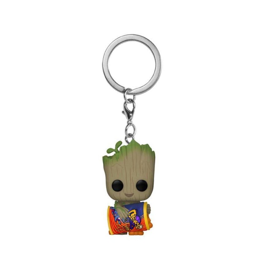 Popculture Funko | I Am Groot (Tv) - Groot Cheese Puffs Pop! Keychain