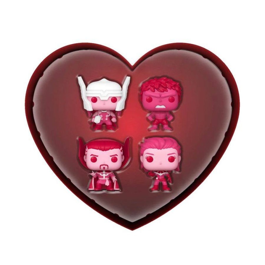 Popculture Funko | Marvel - Valentines Day Pocket Pop! 4-Pack [Rs]