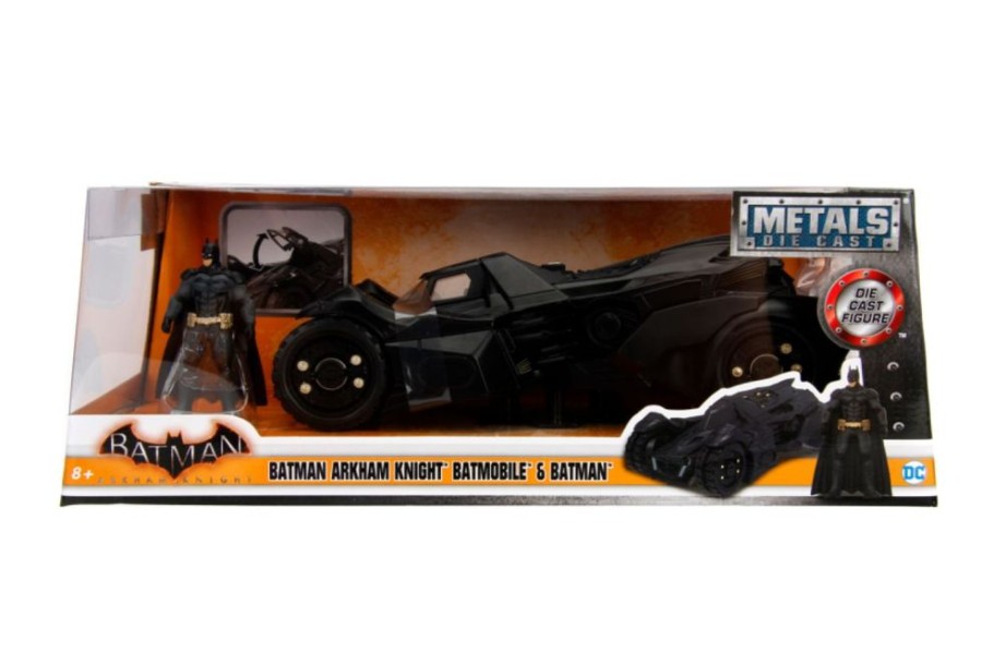 Popculture Jada Toys | Batman: Arkham Knight - Batmobile And Batman 1:24