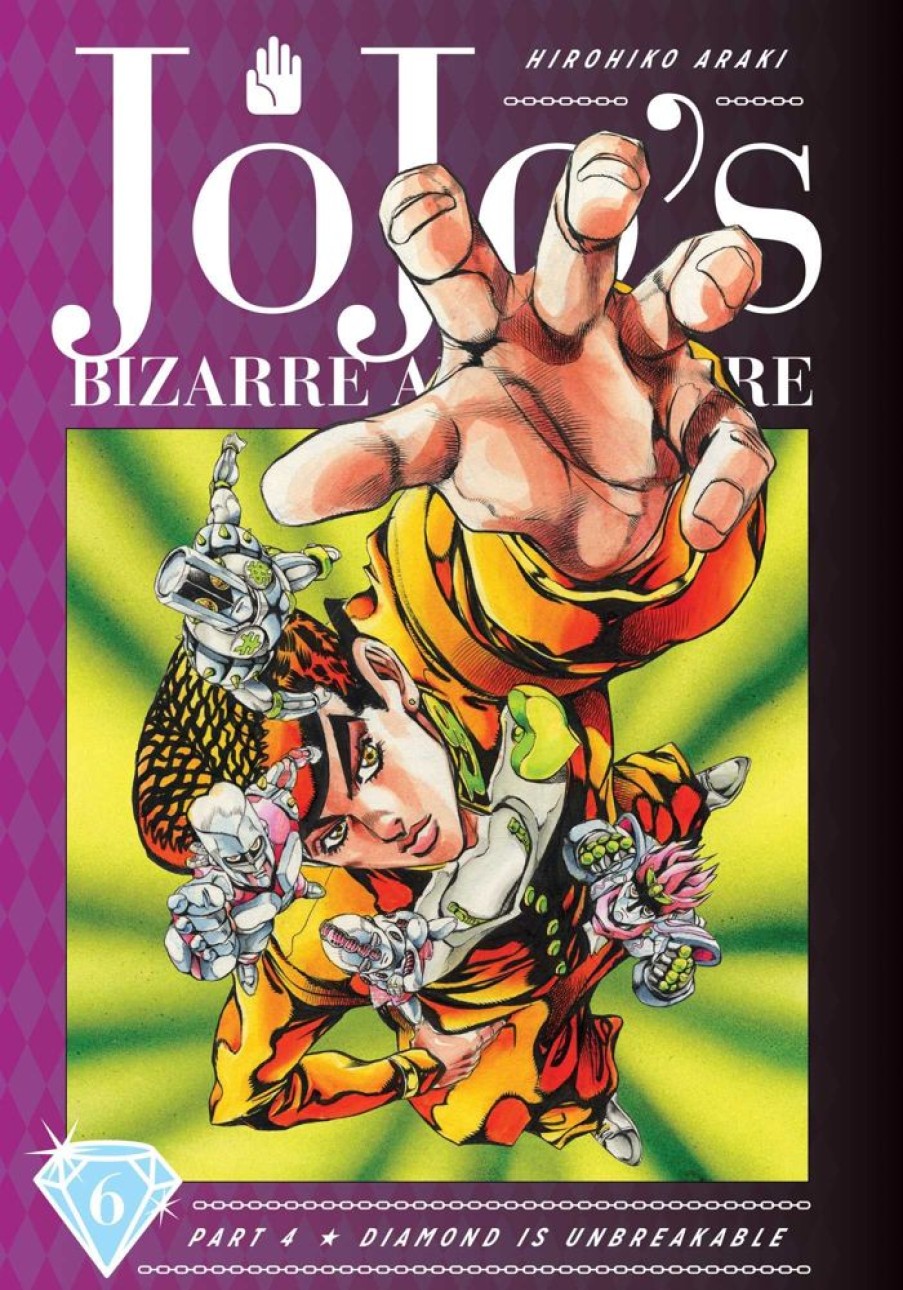 Anime JoJo's Bizarre Adventure | Manga - Jojo'S Bizarre Adventure: Part 4 - Diamond Is Unbreakable, Vol. 6