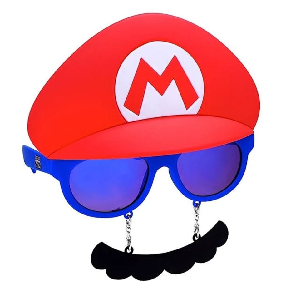 Popculture Sun-Staches | Big Characters Mario Mustache Sun-Staches