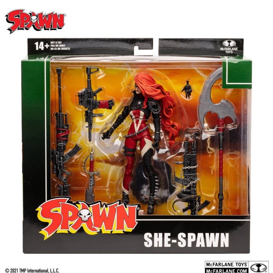 Toys McFarlane Toys | Spawn - She Spawn Figure Deluxe Set