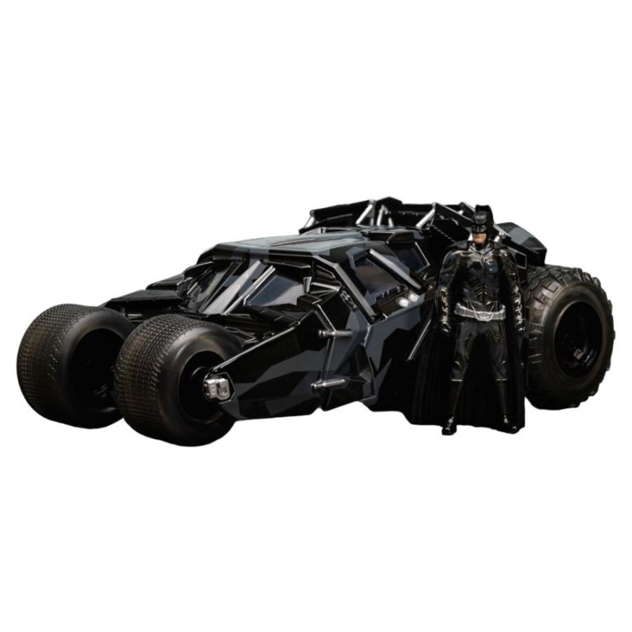 Popculture Jada Toys | Batman: Dark Knight Trilogy - Batmobile With Batman (Black Camo) Sdcc 2023 Exclusive 1:24 Scale