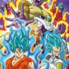 Anime Dragon Ball Z | Dragon Ball Super - Poster - Super Saiyan God