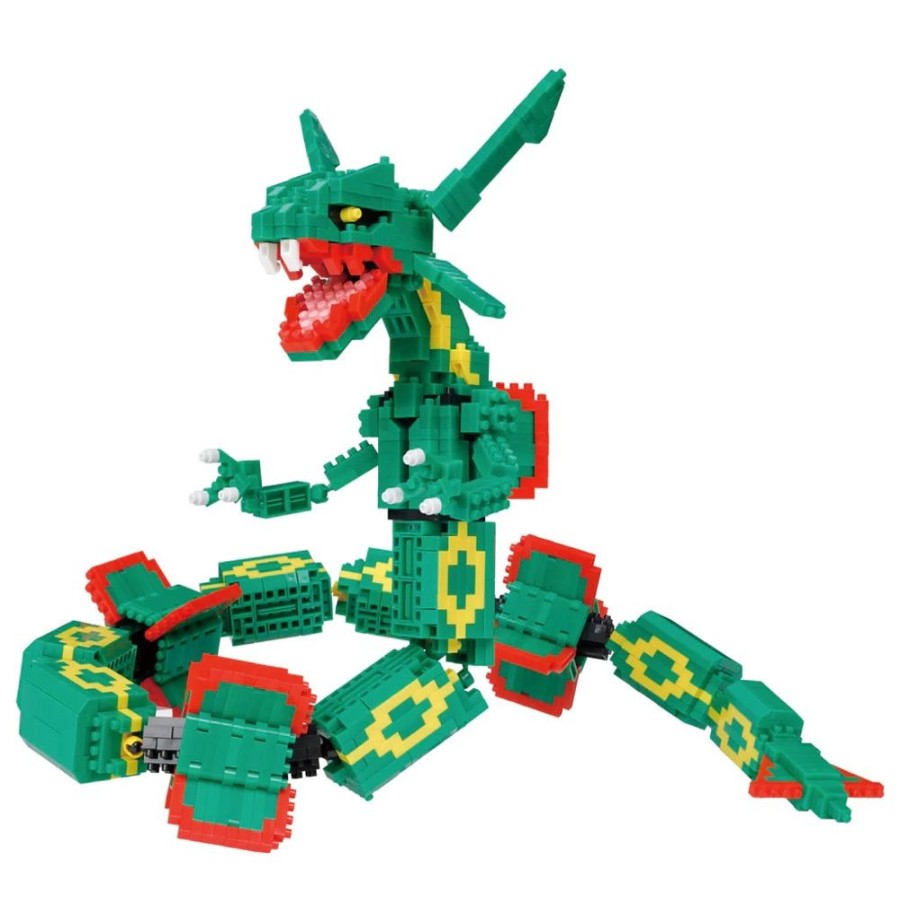 Toys kawada Pokemon Nanoblocks | Pokemon - Extreme Dx Rayquaza Nanoblock