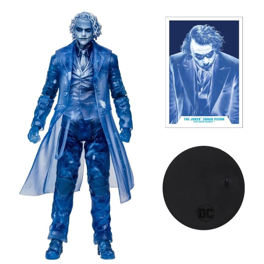 Toys McFarlane Toys | Dc Multiverse - 7" The Joker Action Figure (The Dark Knight) (Sonar Vision Variant)