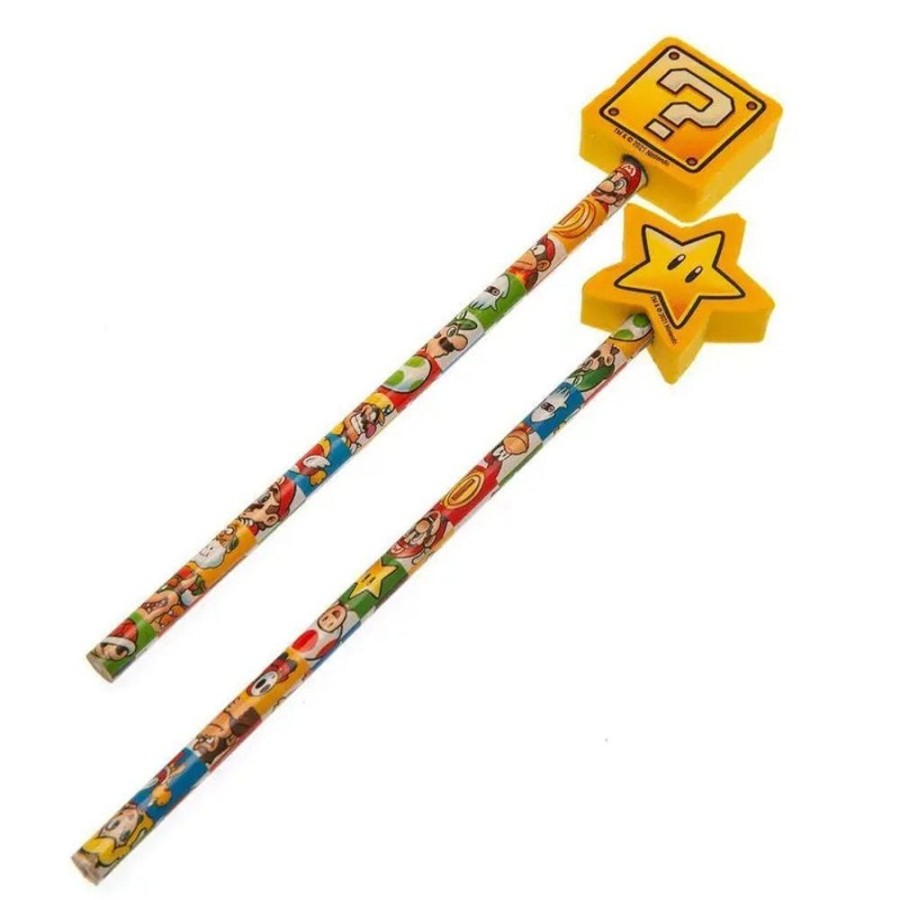 Popculture Nintendo | Super Mario - 2Pc Pencil Set