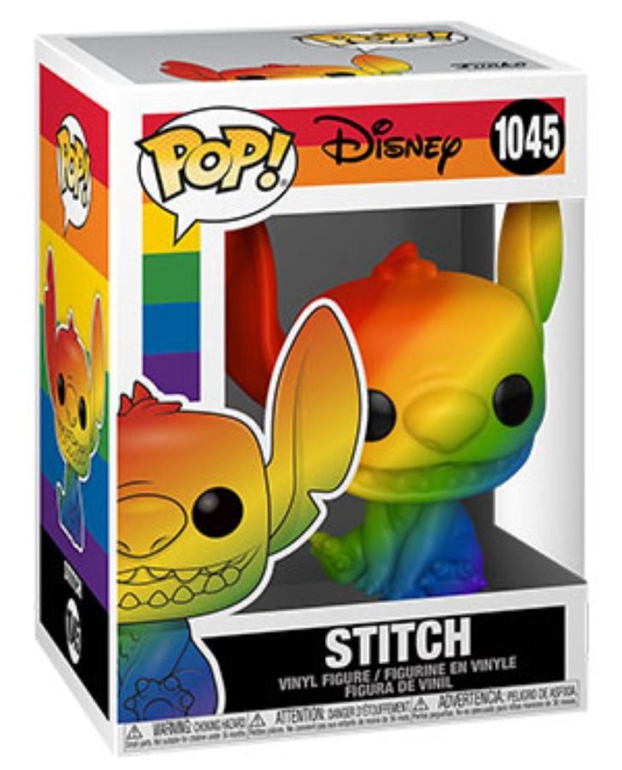 Popculture Funko | Lilo & Stitch - Stitch Rainbow Pride Pop! Vinyl