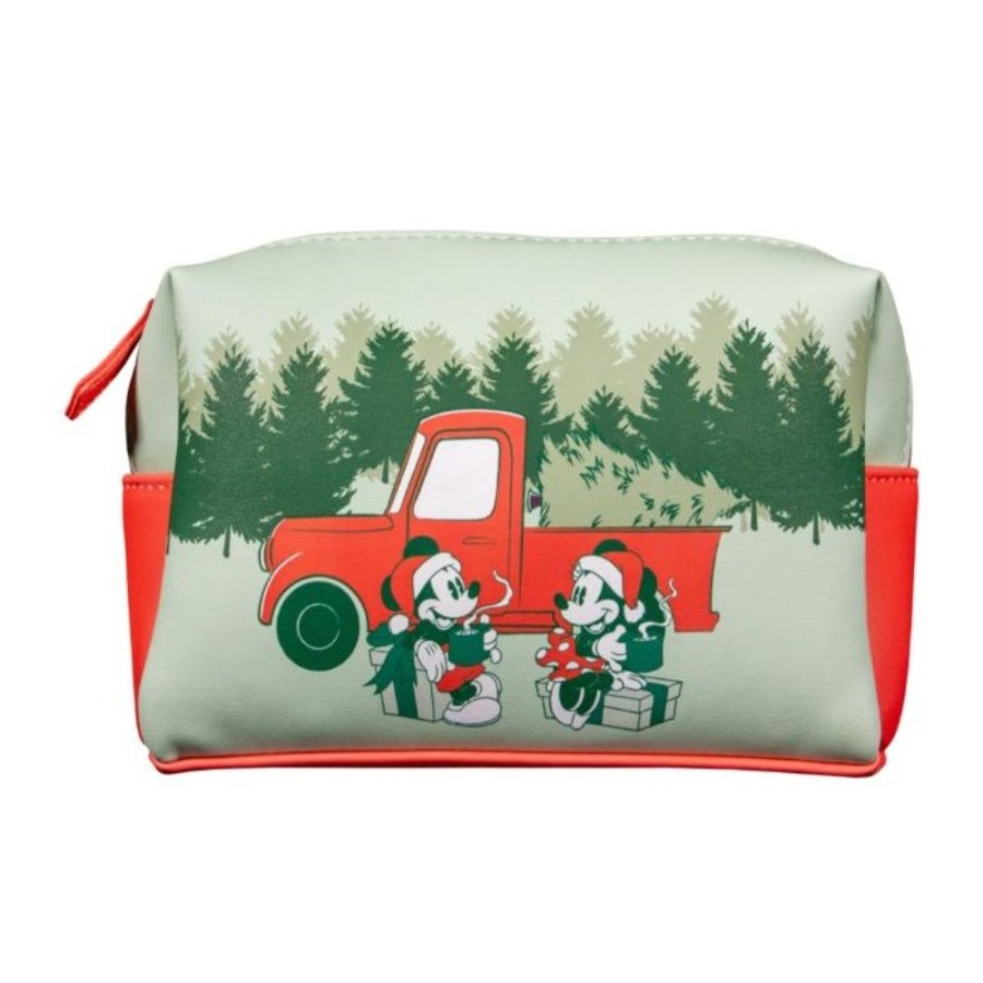 Fashion Loungefly | Disney - Mickey & Minnie Cosmetic Bag [Rs]