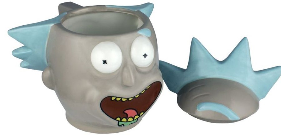 Popculture Rick and Morty | Rick And Morty - Rick 3D Mug With Lid