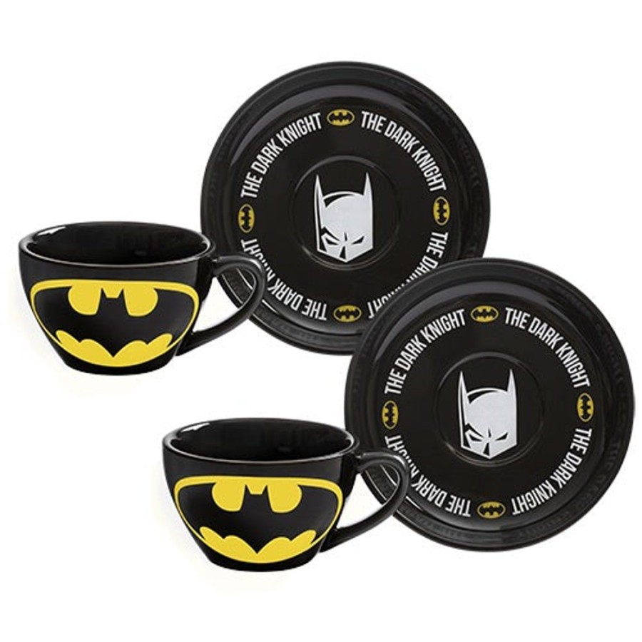 Popculture DC Comics | Batman Set Of 2 Teacups & Saucers