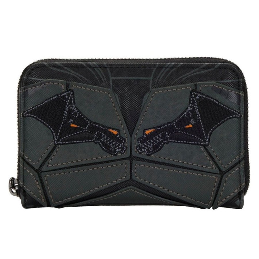 Popculture Loungefly | Dc Comics - The Batman Cosplay Zip-Around Purse