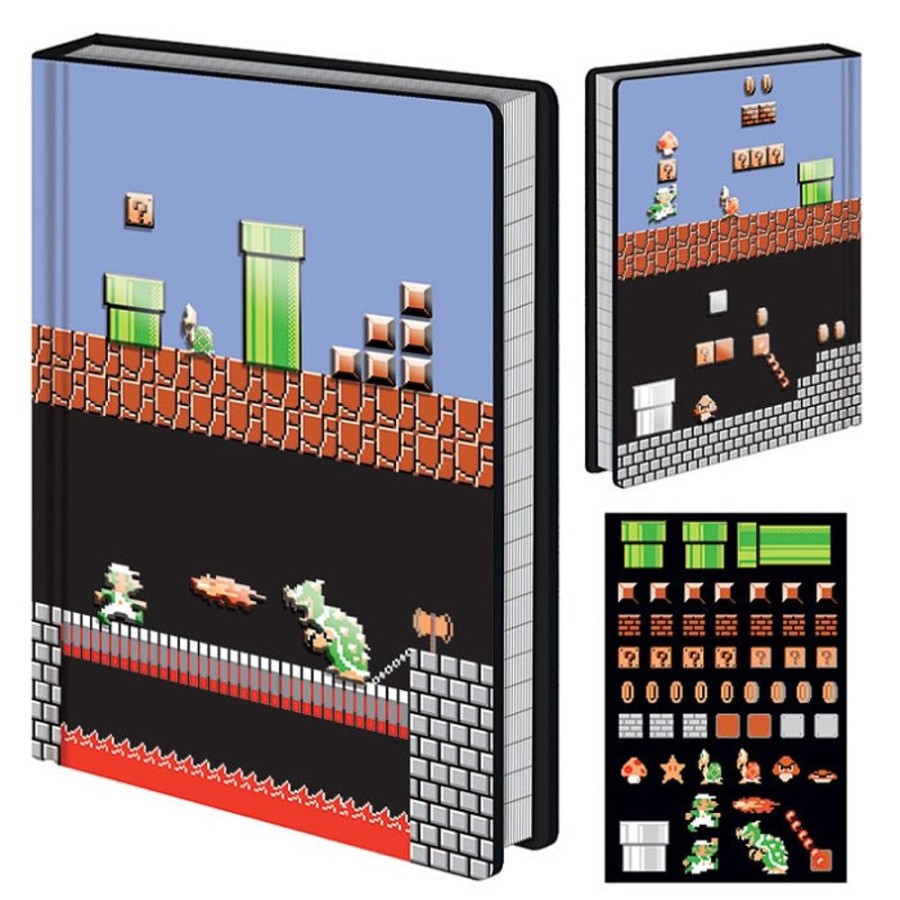 Popculture Super Mario Bro | Super Mario Bros - Level Builder Magnetic Notebook