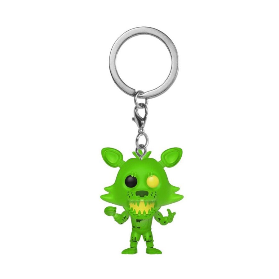 Popculture Funko | Five Nights At Freddy'S: Special Delivery - Radioactive Foxy Pocket Pop! Keychain