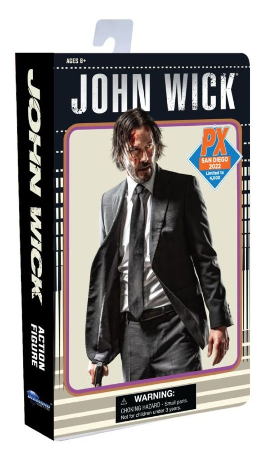 Toys Diamond Select Toys | John Wick - John Wick Sdcc 2022 Exclusive Vhs Action Figure