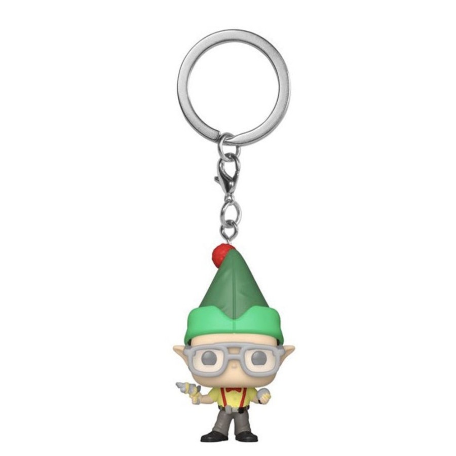 Popculture Funko | The Office - Dwight As Elf Us Exclusive Pocket Pop! Keychain