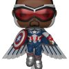 Popculture Funko | The Falcon And The Winter Soldier - Captain America Flying Us Exclusive Pop! Vinyl [Rs]