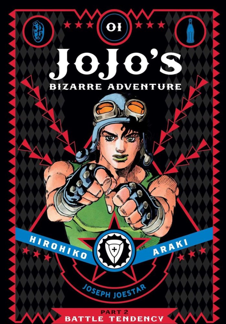 Anime JoJo's Bizarre Adventure | Manga - Jojo'S Bizarre Adventure: Part 2--Battle Tendency, Vol. 1