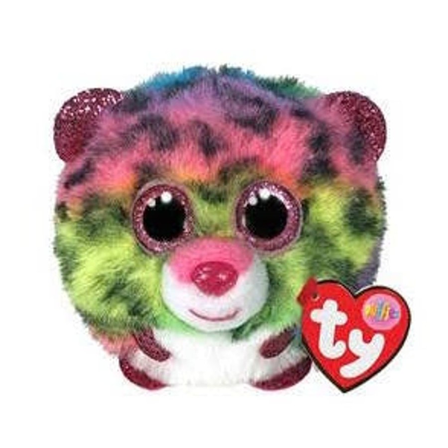 Toys Ty Beanie Boos | Ty Puffies Dotty Leopard