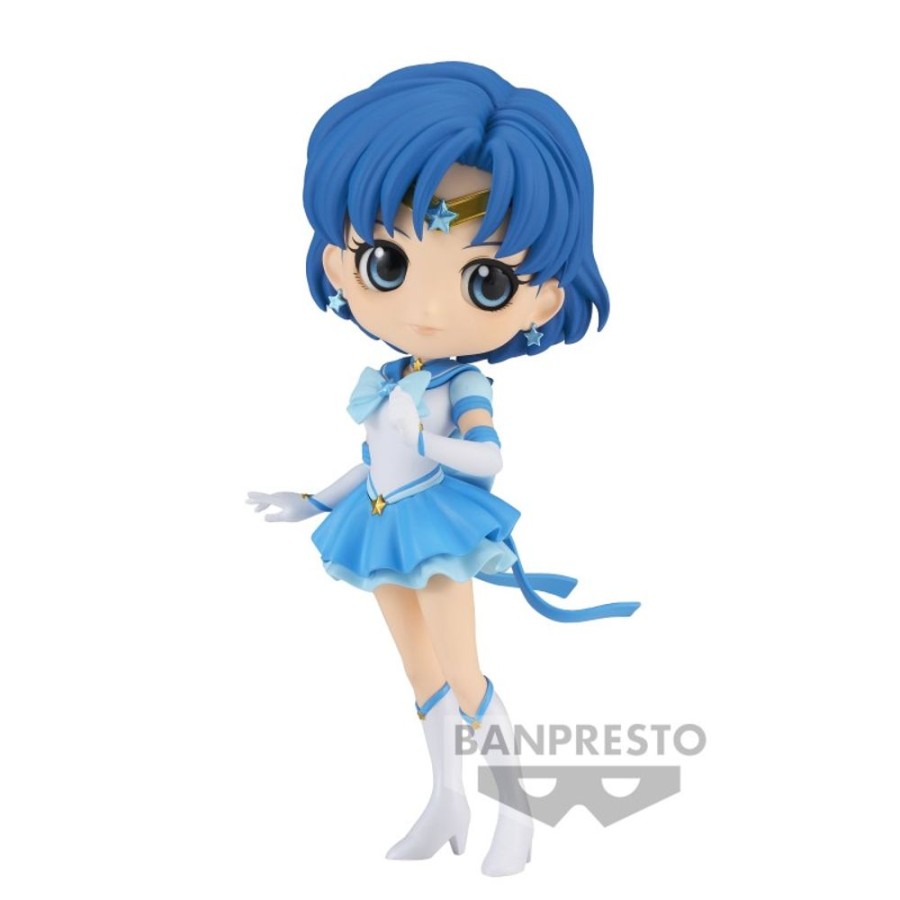 Anime Sailor Moon Sailor Moon Figures | Sailor Moon: Cosmos The Movie - Q Posket - Eternal Sailor Mercury (Ver. B)