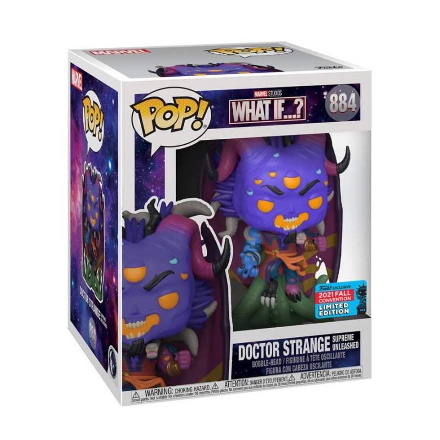 Popculture Funko | What If - Doctor Strange The Supreme Ff2021 Us Exclusive 6" Pop! Vinyl [Rs]