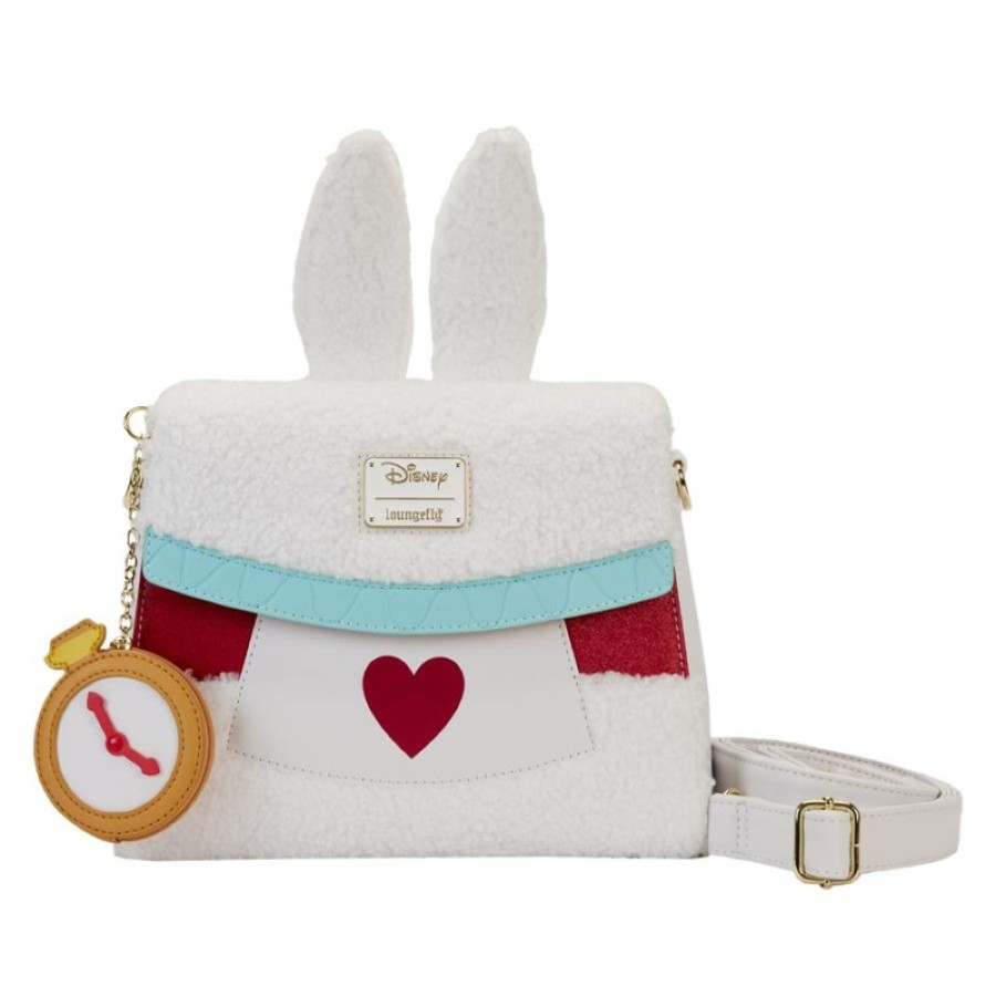 Fashion Loungefly | Alice In Wonderland - White Rabbit Cosplay Crossbody Bag