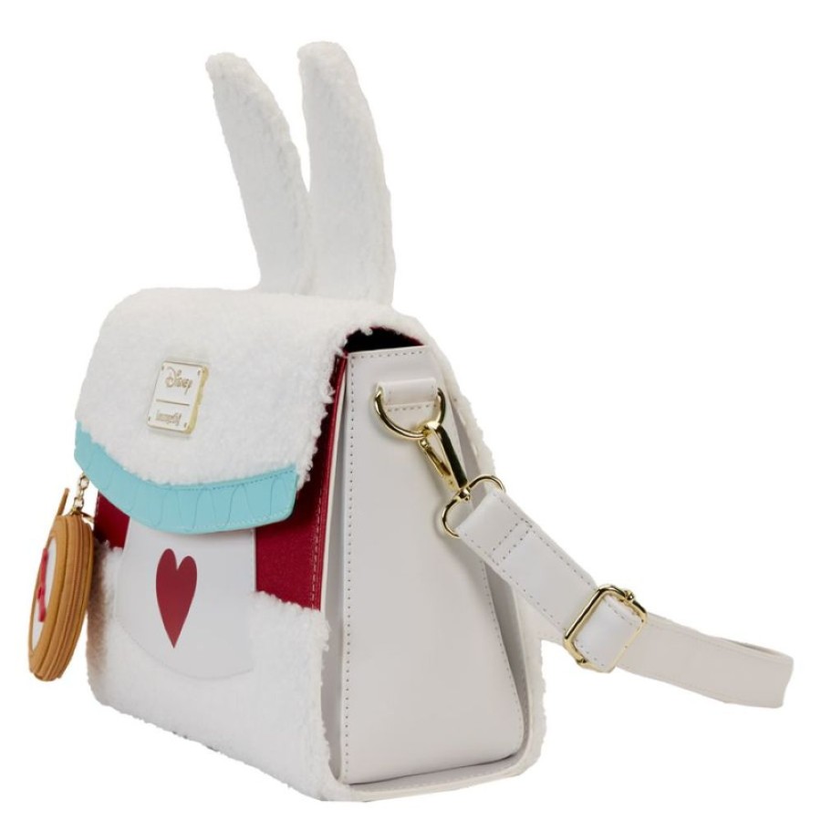 Fashion Loungefly | Alice In Wonderland - White Rabbit Cosplay Crossbody Bag