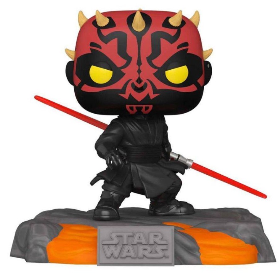 Popculture Funko | Star Wars - Red Sabre Series: Darth Maul Glow Pop! Deluxe [Rs]