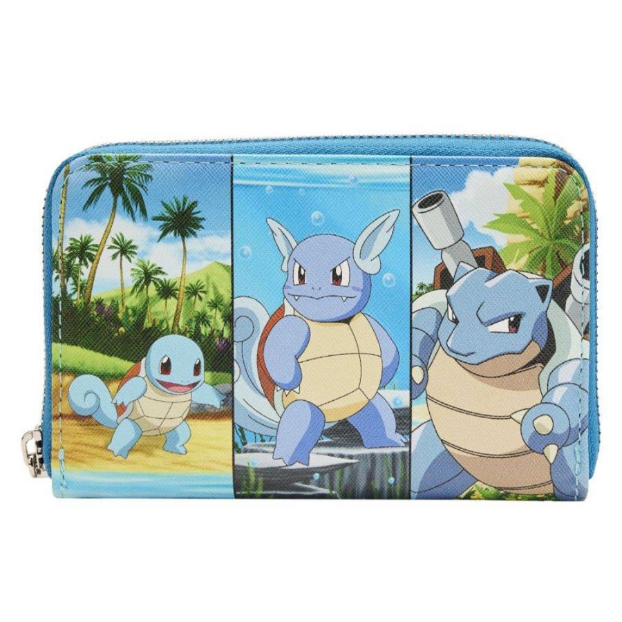 Loungefly Loungefly Purses & Wallets | Pokemon - Squirtle Evolution Zip Around Wallet Purse