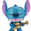 Popculture Funko | Lilo & Stitch - Stitch With Ukelele Diamond Glitter Us Exclusive Pop! Vinyl [Rs]