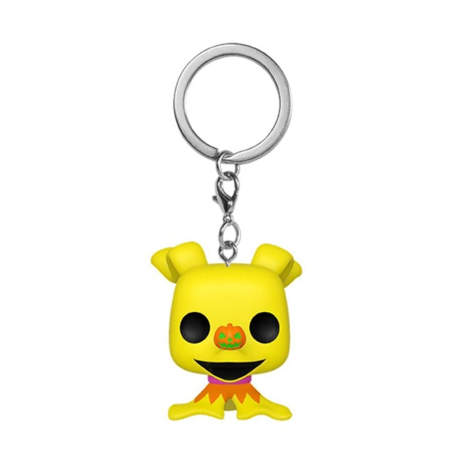 Fashion Funko | The Nightmare Before Christmas - Zero Black Light Pocket Pop! Keychain