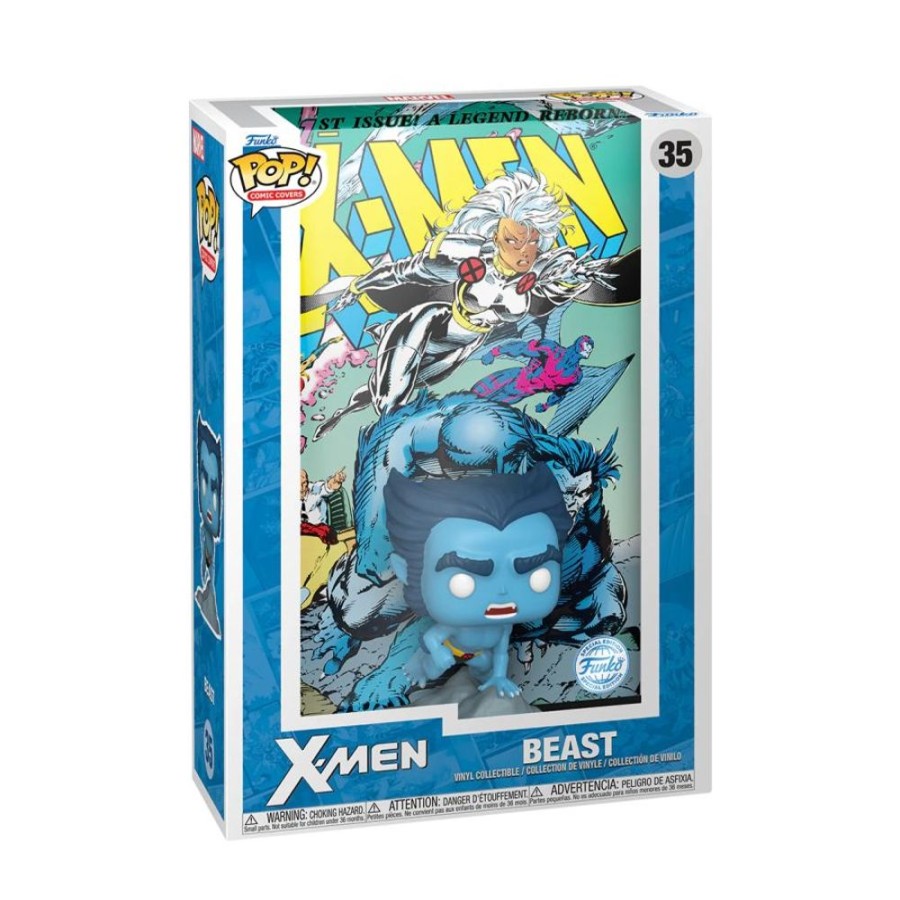 Popculture Funko | Marvel Comics - X-Men #1 (Beast) Pop! Comic Cover [Rs]