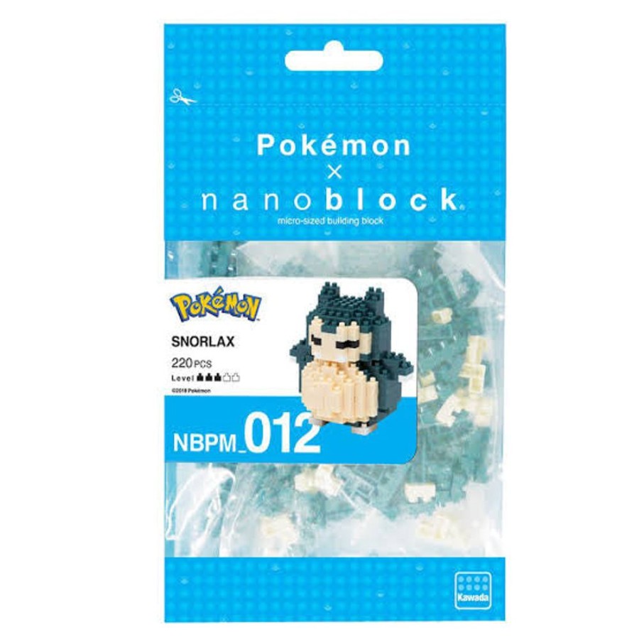 Toys kawada Pokemon Nanoblocks | Pokemon - Snorlax Nanoblock