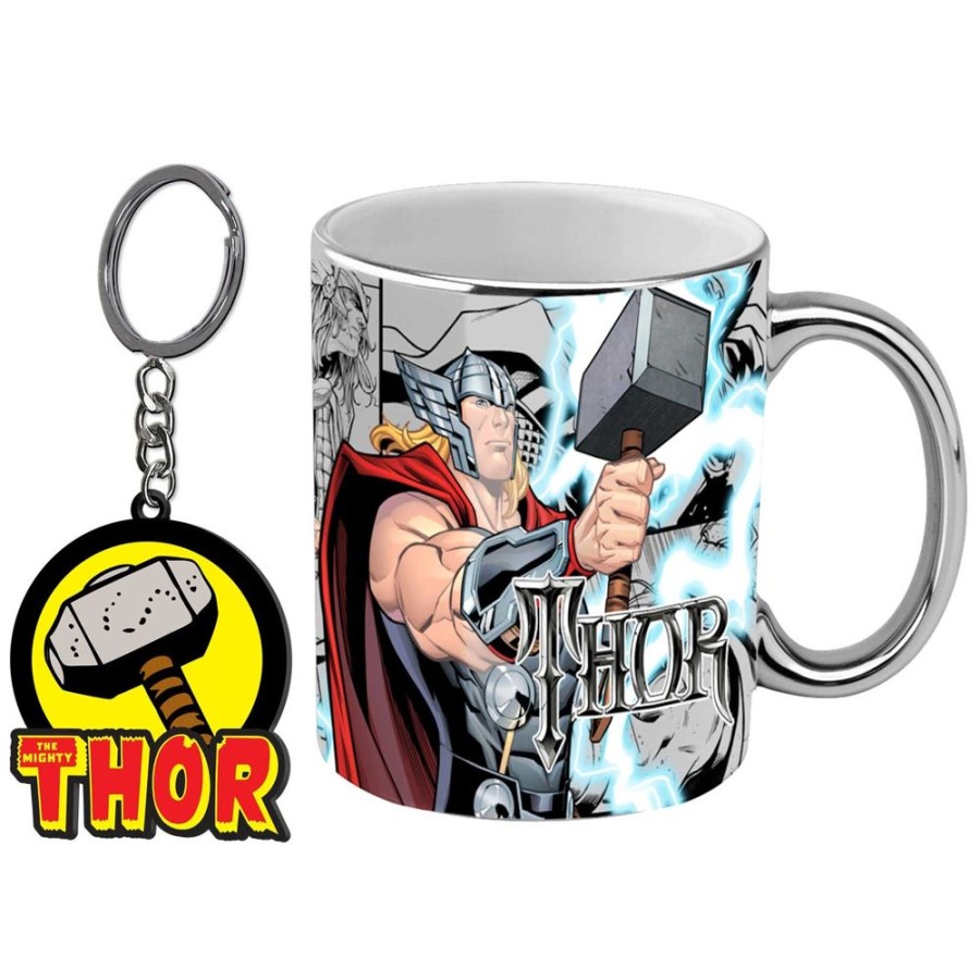 Food & Drinks Marvel | Thor Mug And Keyring Gift Pack