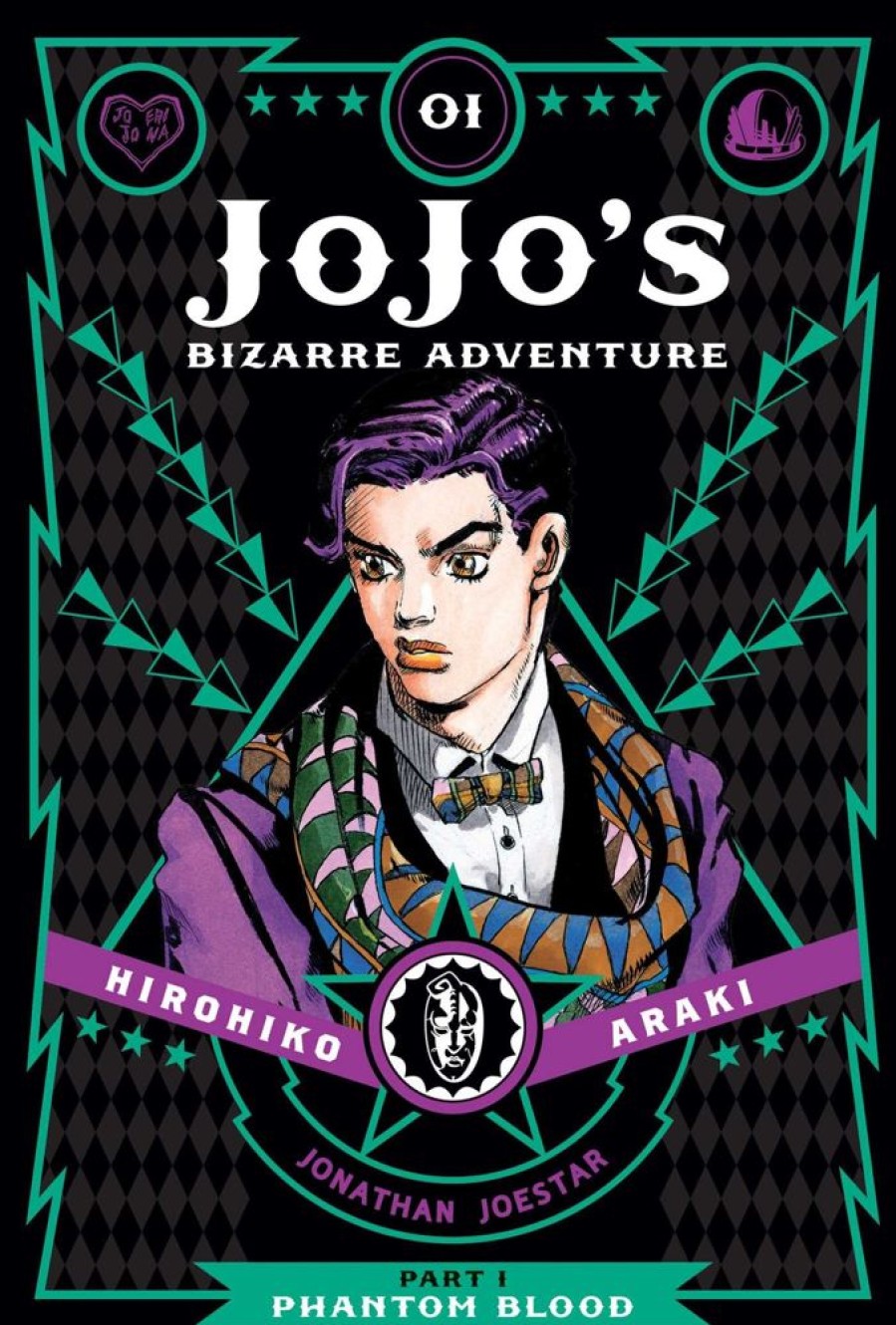 Anime JoJo's Bizarre Adventure | Manga - Jojo'S Bizarre Adventure: Part 1--Phantom Blood, Vol. 1