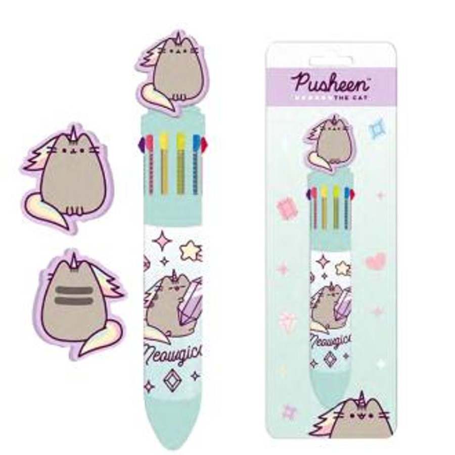 Stationery PUSHEEN | Pusheen Cute & Fierece 10 Colour Pen