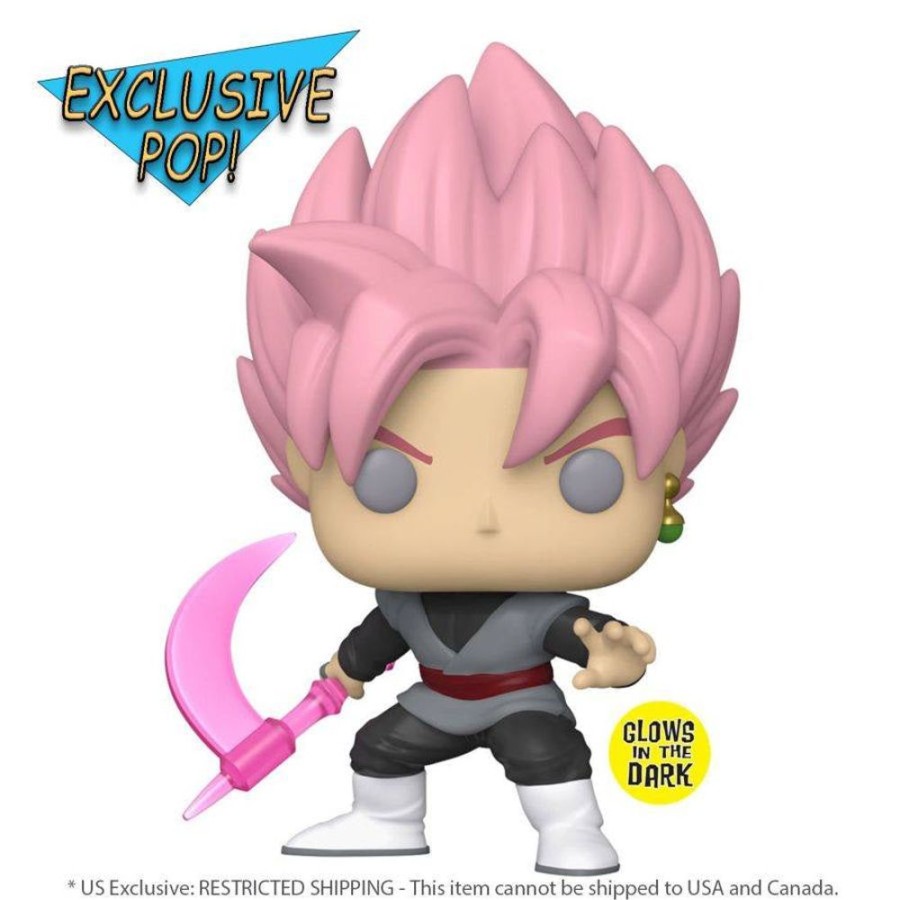 Anime Funko | Dragon Ball Super - Rose Goku Black With Scythe Glow Pop! Vinyl [Rs]