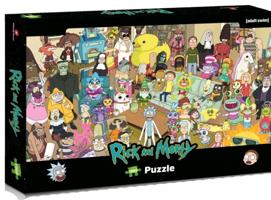 Games & Puzzles Rick and Morty | Rick And Morty - Total Rickall 1000 Piece Jigsaw Puzzle