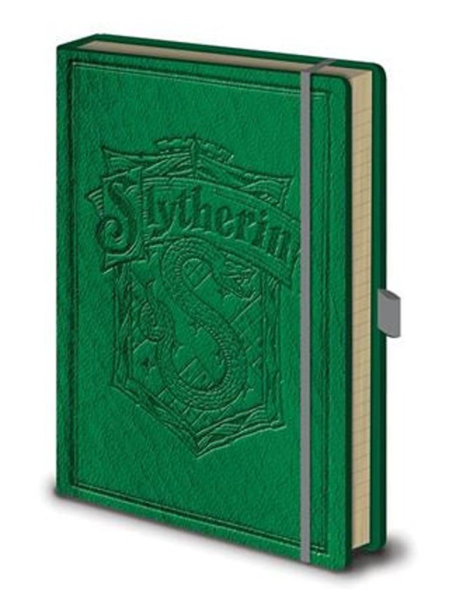 Stationery Harry Potter | Harry Potter - Slytherin Embossed A5 Notebook