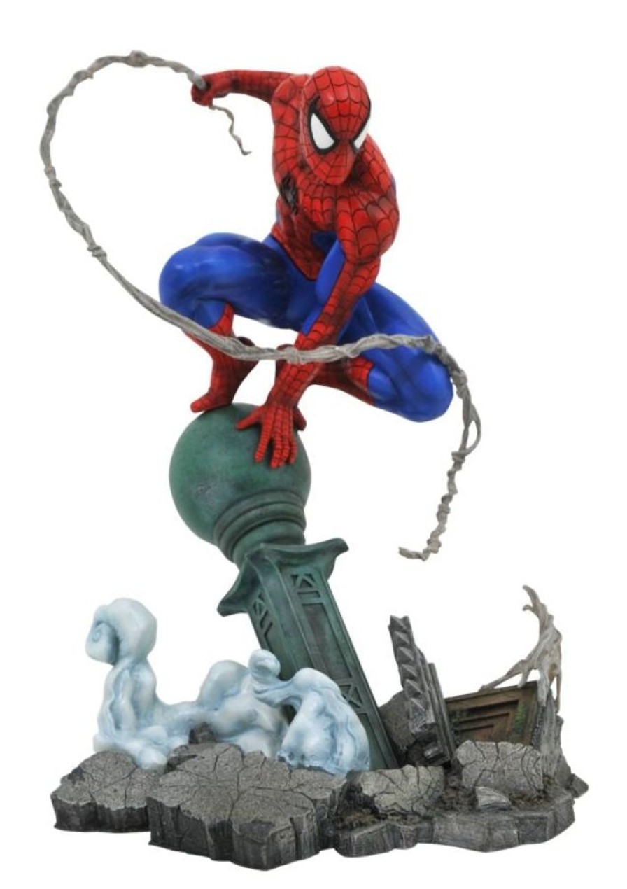 Popculture Diamond Select Toys | Spider-Man - Spider-Man Lampost Gallery Pvc Statue