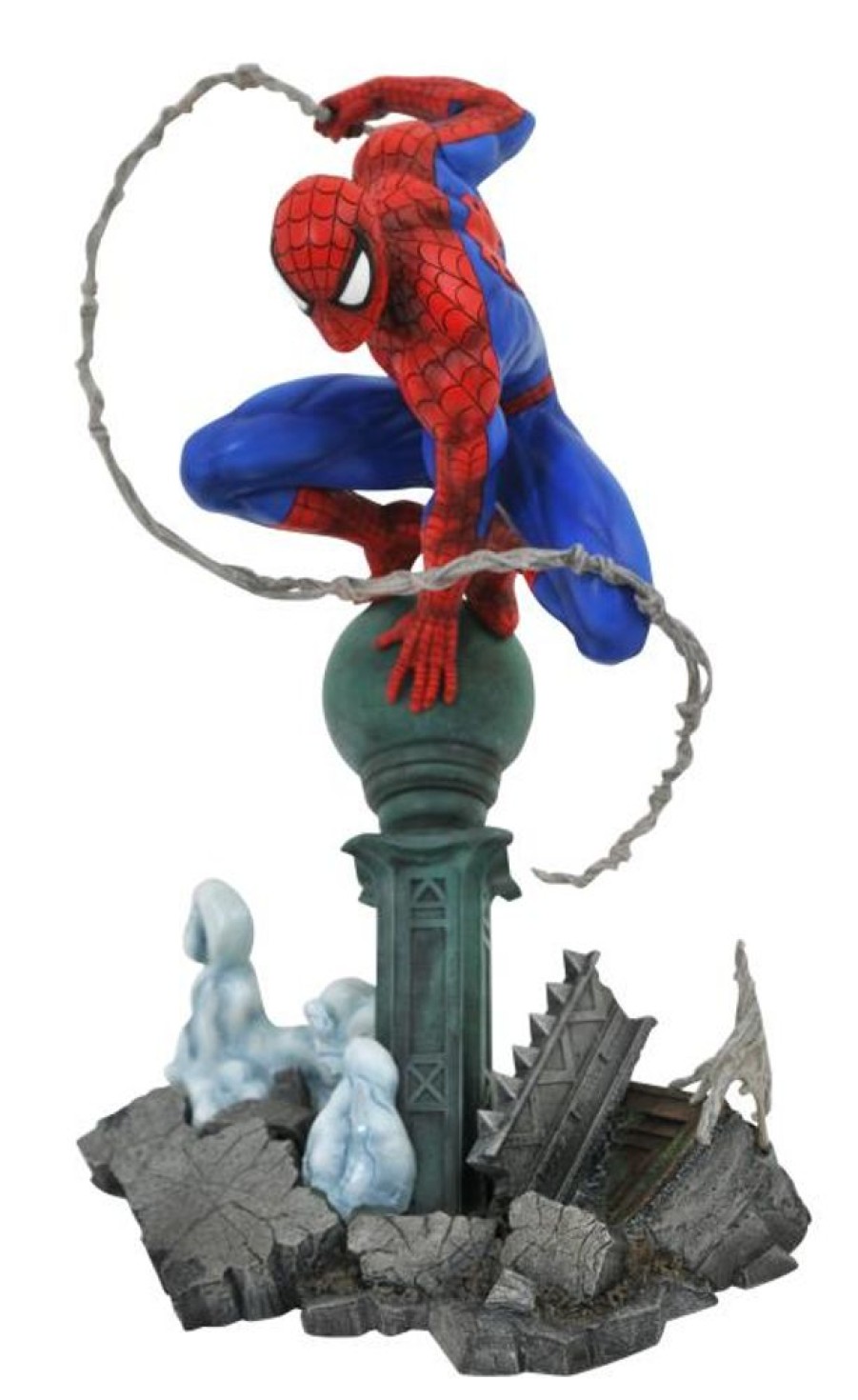 Popculture Diamond Select Toys | Spider-Man - Spider-Man Lampost Gallery Pvc Statue