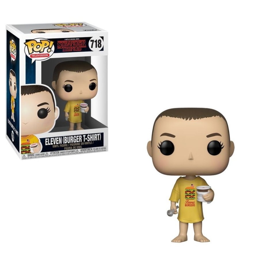 Popculture Funko | Stranger Things - Eleven In Burger Shirt Pop! Vinyl