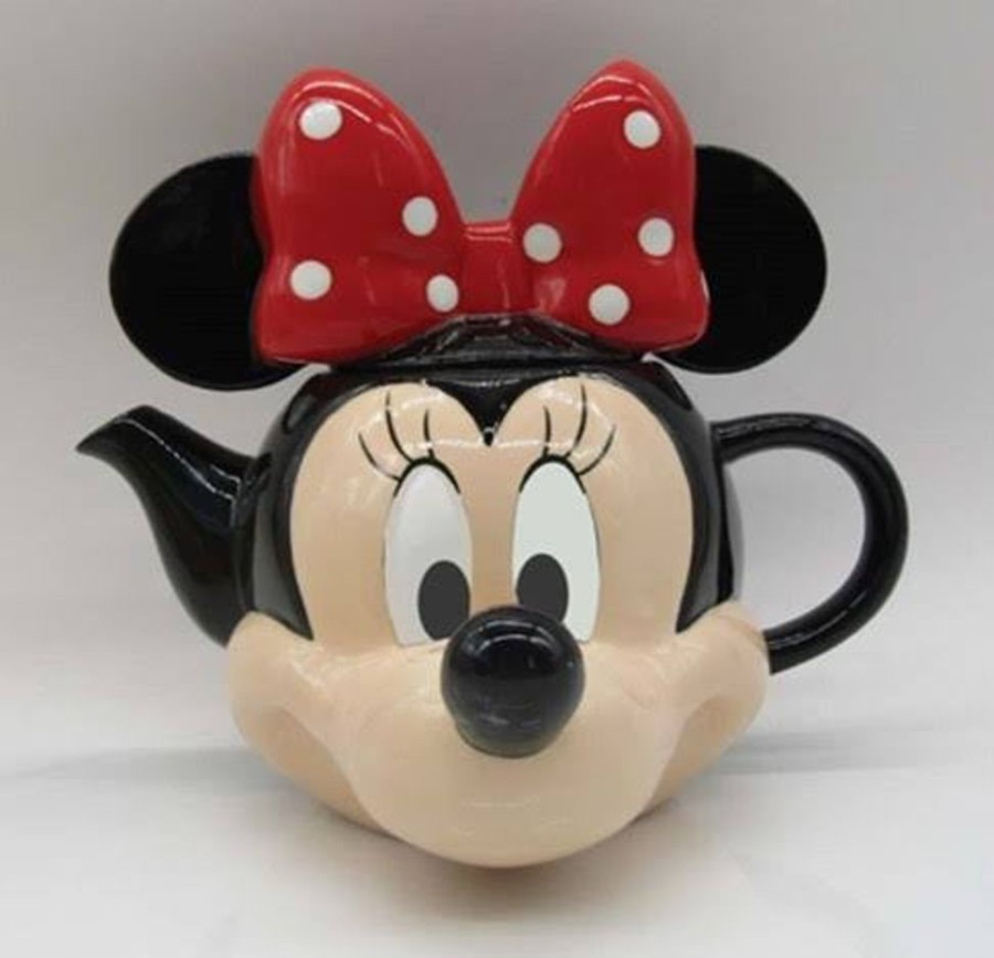 Food & Drinks Disney | Minnie Mouse Head Moulded Teapot