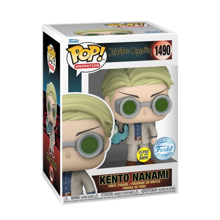 Anime Funko | Jujutsu Kaisen - Kento Nanami Glow Pop! Vinyl [Rs]